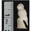 Image 9 : Zuni Carved Antler Owl Fetish by Ruben Najera