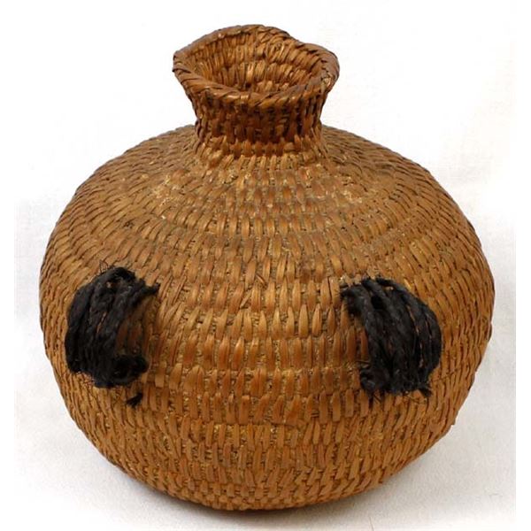 Vintage Jicarilla Apache Water Basket