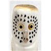 Image 2 : Zuni Carved Antler Owl Fetish by Howard Lesarlley