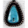 Image 2 : Navajo Sterling Turquoise Screwback Earrings