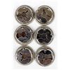 Image 4 : 6 Buffalo Nickel Button Covers