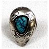 Image 1 : Navajo Sterling Turquoise Ring, Size 6.5