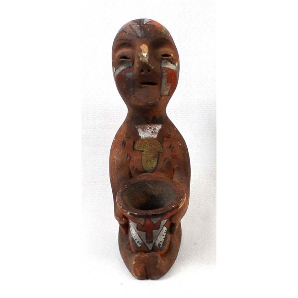 Vintage Tesuque Pottery Rain God