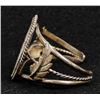 Image 3 : Navajo Sterling Inlay Crown Dancer Bracelet
