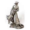 Image 1 : Jim Ponter Fine Pewter Statue ''The Wrangler''