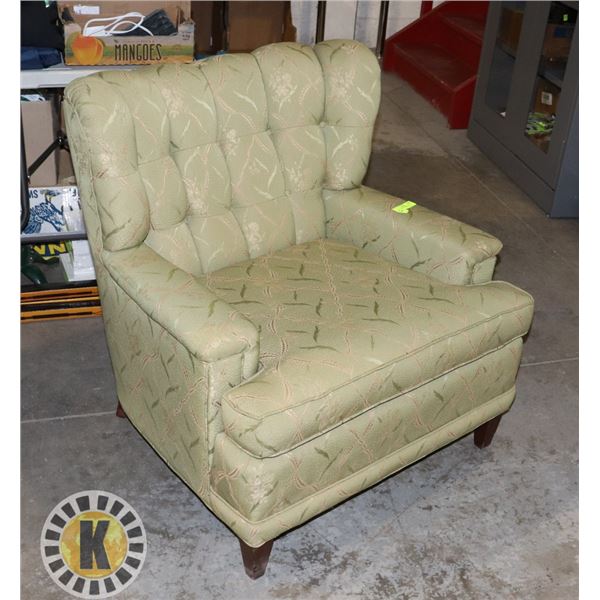 LIGHT GREEN CHASITY CHAIR