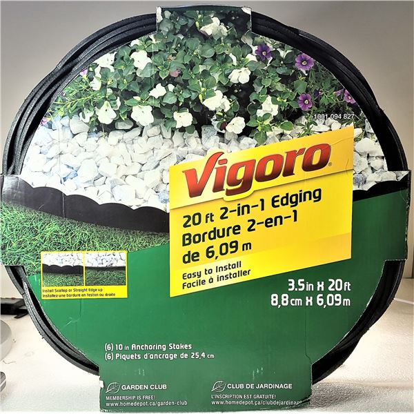 1)  NEW IN ORIGINAL PACKAGING VIGORO 20' OF