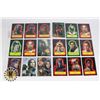 Image 1 : x18 PREMIUM STAR WARS INSERT COLLECTORS CARDS,