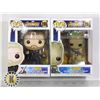 Image 1 : MARVEL POP GROOT AND THOR FIGURES, NEW
