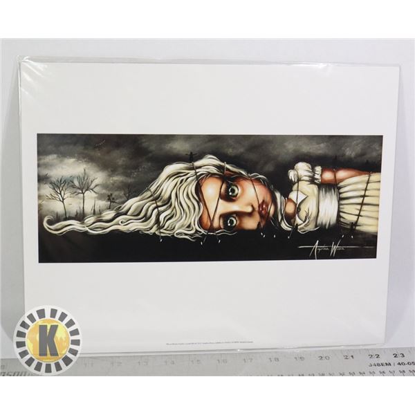 ANGELINA WRONA PRINT "GABRELLE'S TRAVELS"