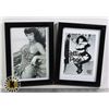 Image 1 : FRAMED POSTCARDS VINTAGE (I940'S) BETTY PAGE