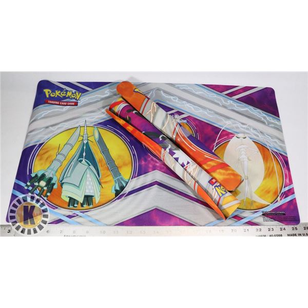 x3 POKEMON THEMED GENUINE PLAY MATS, NEW