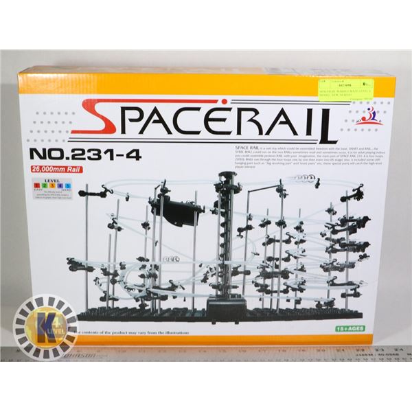 SPACERAIL MARBLE MAZE LEVEL 4 MODEL, NEW, SEALED