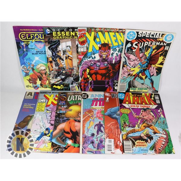 10 X ALL # 1'S ALL DIFFERENT COMICS ESTATE