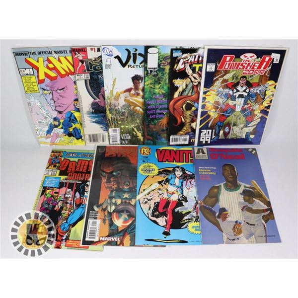 10 X ALL # 1'S ALL DIFFERENT COMICS ESTATE
