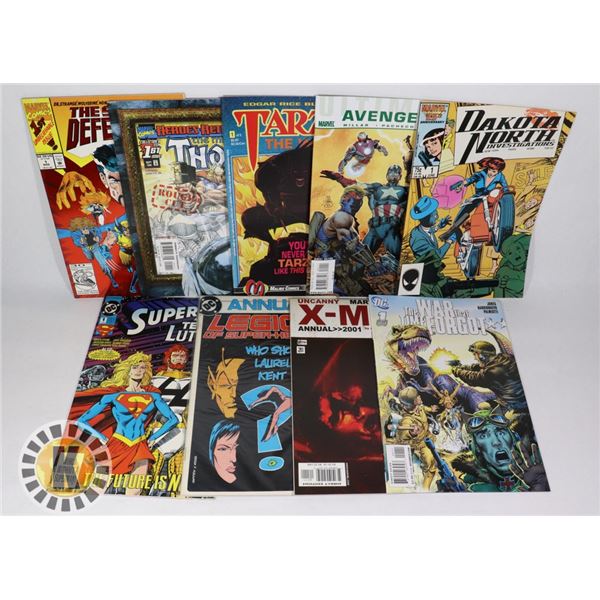 10 X ALL # 1'S ALL DIFFERENT COMICS ESTATE