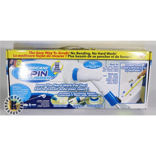 HURRICANE SPIN SCRUBBER