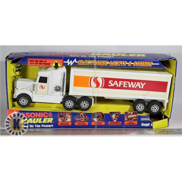 SONIC HAULER SEMI TRUCK WITH LIGHTS AND SOUNDS