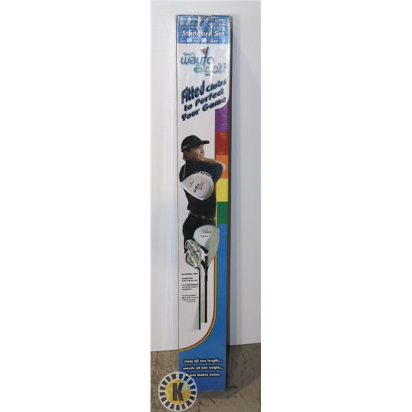 SET OF WAY TO GOLF CLUBS (7 CLUB SET) SIZE 1