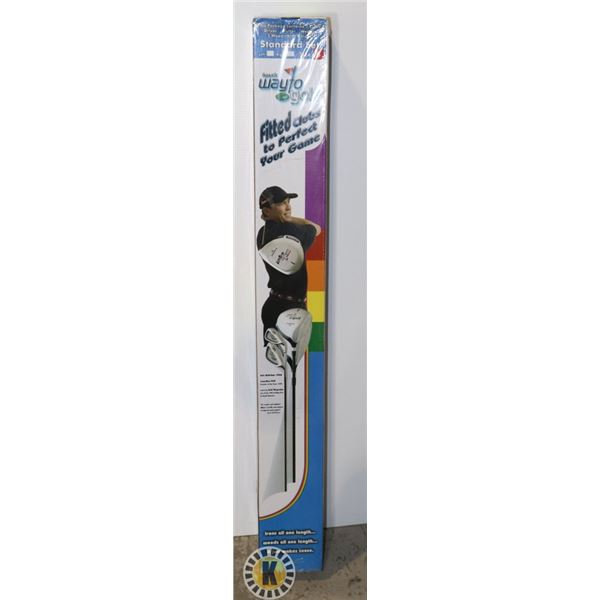 SET OF WAY TO GOLF CLUBS (7 CLUB SET) SIZE 5