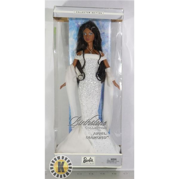 COLLECTOR EDITION BARBIE APRIL BIRTHSTONE DOLL