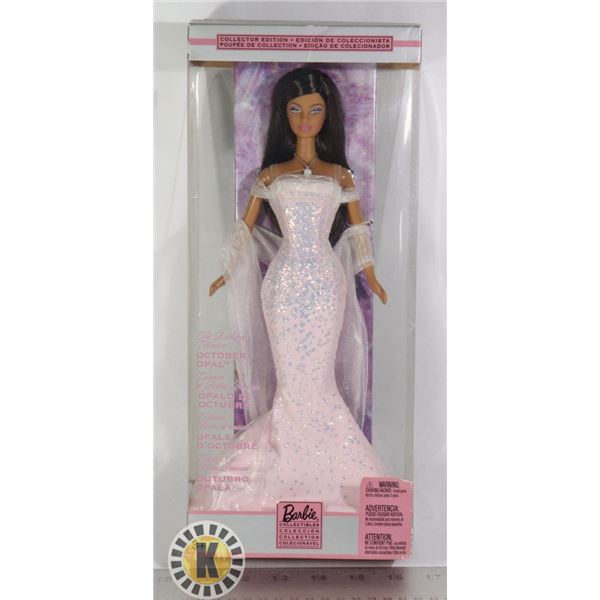 COLLECTOR EDITION BARBIE OCTOBER BIRTHSTONE DOLL