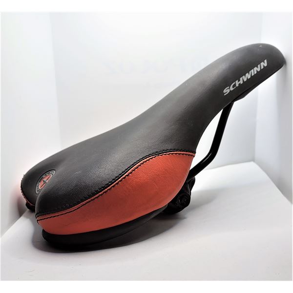 6)  LIKE NEW, SCHWINN BICYCLE SEAT.