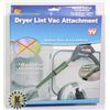 Image 1 : NEW DRYER LINT VAC ATTACHMENT, FITS ANY VACUUM