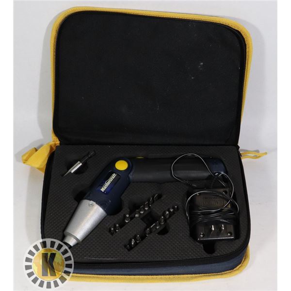 MASTER CRAFT ELECTRIC SCREWDRIVER SET IN CASE
