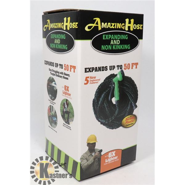 NEW 25' EXPANDING/ NON KINKING GARDEN HOSE WITH