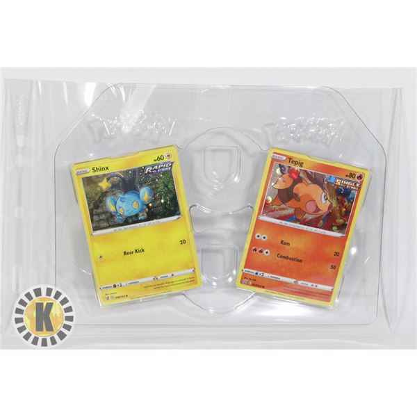 x2 POKEMON PROMO HOLO CARDS BATTLE STYLES