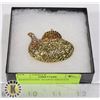 Image 1 : RHINESTONE TEAPOT BROOCH
