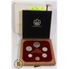 Image 1 : 1972 CANADA 6 COIN SET IN COLLECTORS CASE