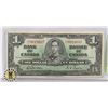 Image 1 : 1937 BANK OF CANADA $1 DOLLAR NOTE