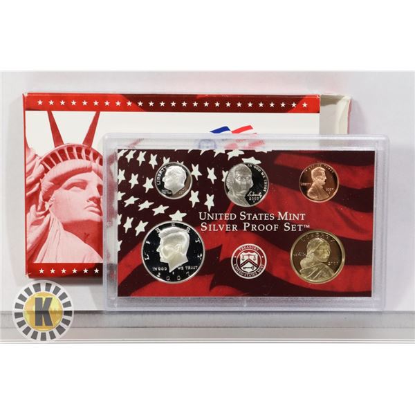 2007 USA PROOF SET OVER 1/2 OZ 90% SILVER W/CAMEOS