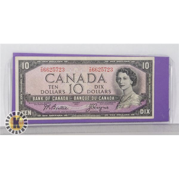 1954 CAN $10 BEATTIE-COYNE T/D BC-40A 6625723