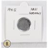 Image 1 : 1941 E NAZI GERMANY WWII 1 REICHPFENNIG