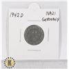Image 1 : 1942 D NAZI GERMANY WWII 5 REICHPFENNIG