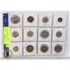 Image 1 : ESTATE LOT OF 12 MIXED HONG KONG COINS