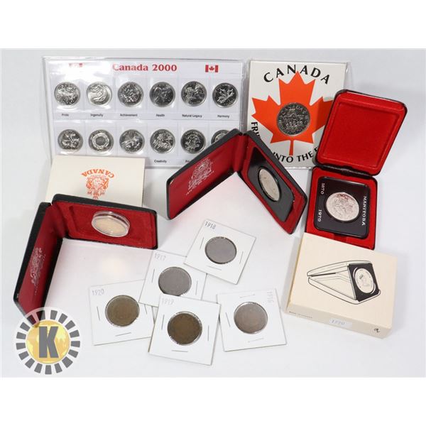 GROUP OF COINS (PLEASE SEE DESCRIPTION)