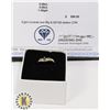 Image 1 : 10K GOLD DIAMOND SAPPHIRE RING SIZE 4.5