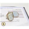 Image 1 : 14K GOLD 20 CARAT OPAL FANCY RING SIZE 9.5