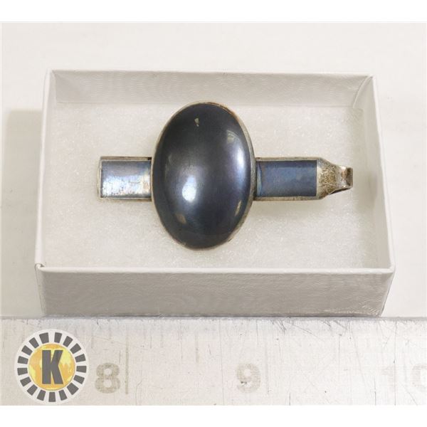 LARGE .925 STERLING SILVER TIE CLIP