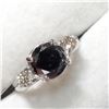 Image 2 : 10K WHITE GOLD BLACK DIAMOND(2.25CT) DIAMOND