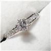 Image 2 : 14K WHITE GOLD DIAMOND(0.6CT,I3,G-H0 DIAMOND
