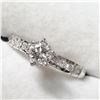 Image 3 : 14K WHITE GOLD DIAMOND(0.6CT,I3,G-H0 DIAMOND