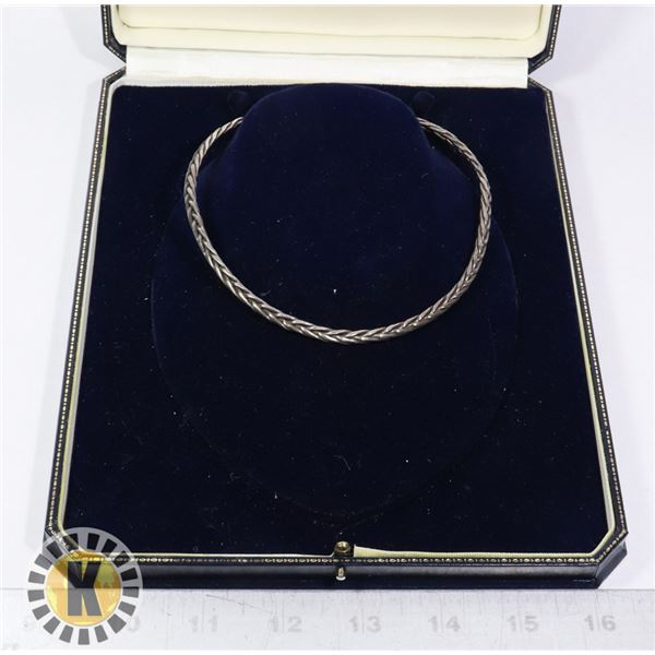 LARGE 35G. .925 STERLING SILVER NECKLACE