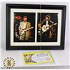 Image 1 : ACTUAL CONCERT PHOTOS NOT PRINTS, CLAPTON+HARRISON