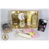 Image 1 : A/V BATH GIFT SET W/DERMA WAND, i LOVE U CRYSTAL