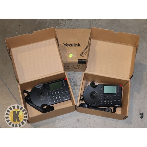 TWO BUSINESS PHONES SOLD WITH ONE SPARE PARTS
